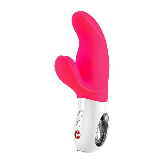 Fun Factory MISS BI pink - Pink 17 cm USB Rechargeable Rabbit Vibrator-FF000875PK01