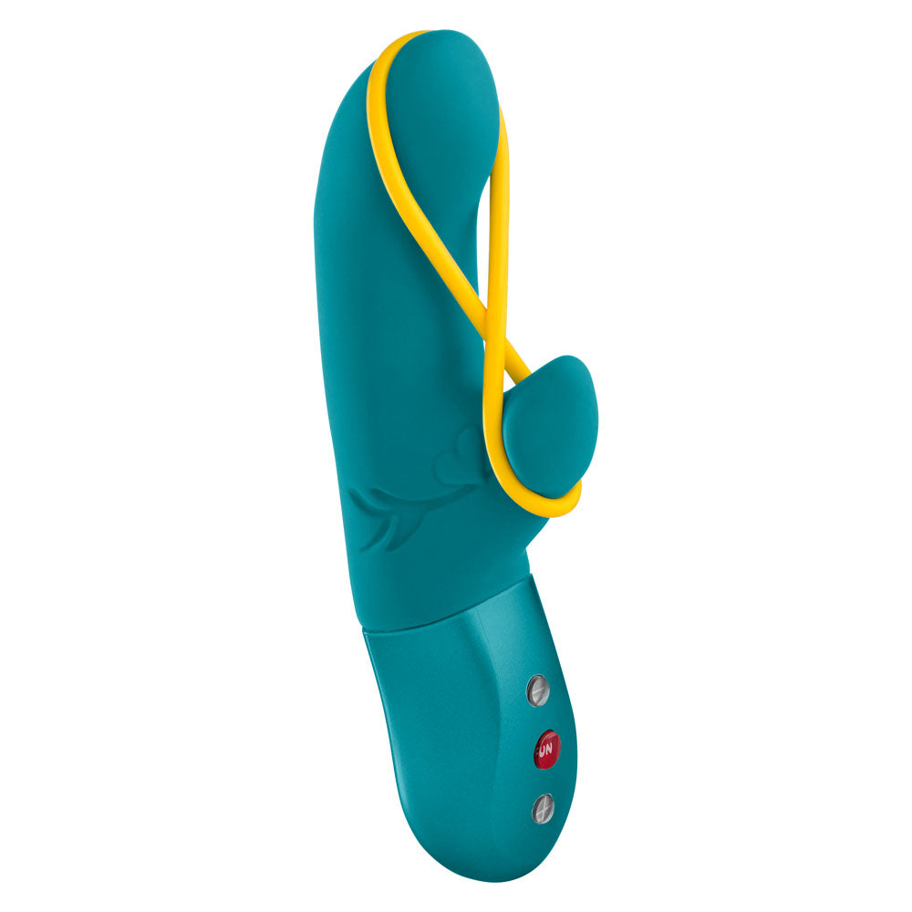 Fun Factory AMORINO Aquamarine - Aquamarine USB Rechargeable Rabbit Vibrator-FF000945AM01