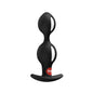 Fun Factory B BALLS DUO Black - Black 13 cm Weighted Kegel Balls-FF000946BK01