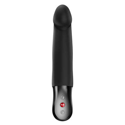 Fun Factory STRONIC REAL Black - Black USB Rechargeable Thrusting Vibrator-FF000993BK01