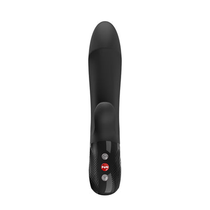 Fun Factory BI STRONIC EMBRACE Black - Black USB-C Rechargeable Thrusting Vibrator - FF001025BK01