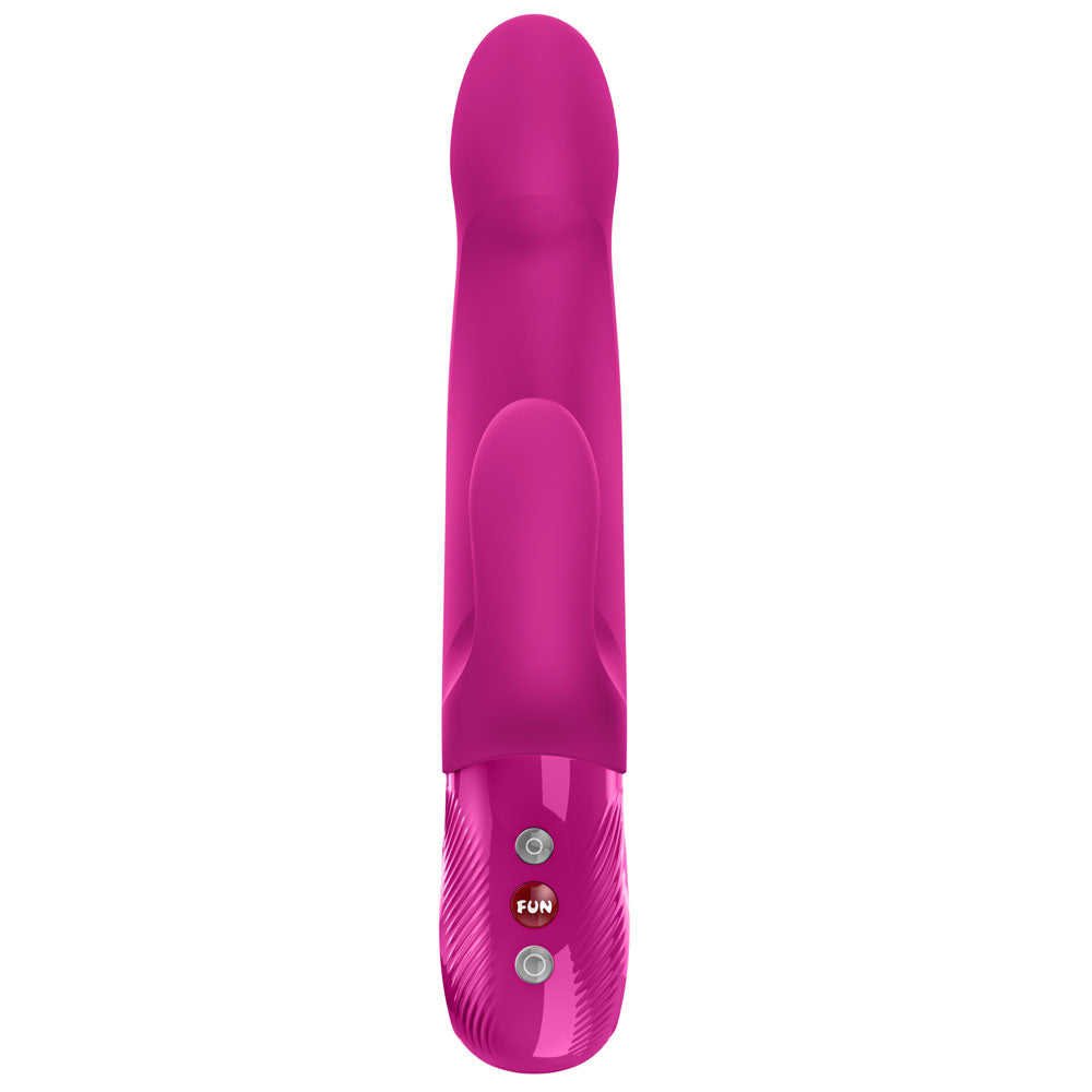 Fun Factory BI STRONIC IMMERSE Magenta - Magenta 22.1 cm USB-C Rechargeable Thrusting Vibrator - FF001031MG01