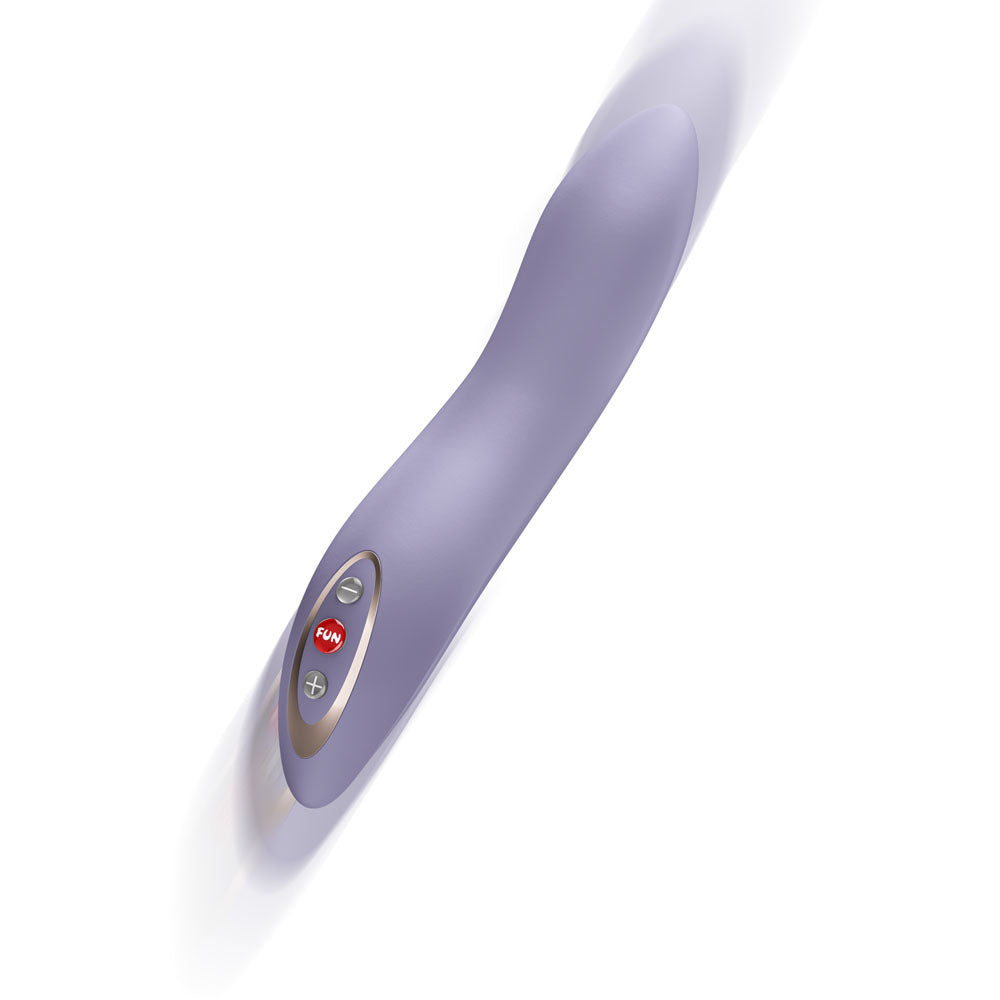 Fun Factory STRONIC FLOW Light Violet - Light Violet 21.6 cm USB Rechargeable Thrusting Vibrator-FF001042LV01