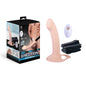 Erection Agents - Flesh 24 cm USB Rechargeable Vibrating Hollow Strap-On-FVRR001A00-001