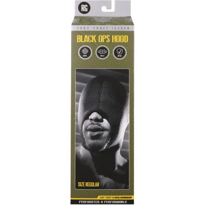 Fort Troff Black Ops Hood Regular - Black 