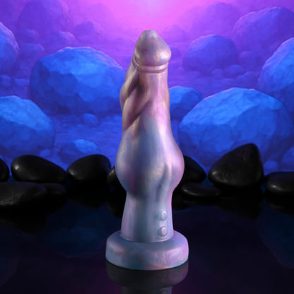 Gender X IMAGINARY FRIEND - Purple/Pink USB Rechargeable Vibrating Fantasy Dildo with Wireless Remote - GX-RD-7500-2