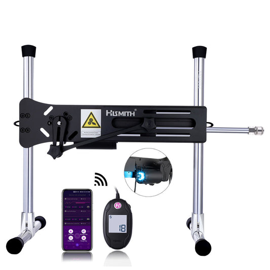 Hismith Premium 4.0 Sex Machine - Mains Powered Sex Machine with App Control and Remote - HS03-APP