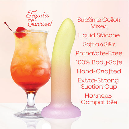 Mixers Tequila Sunrise - Orange/Yellow 20.3 cm Dildo - IC1329