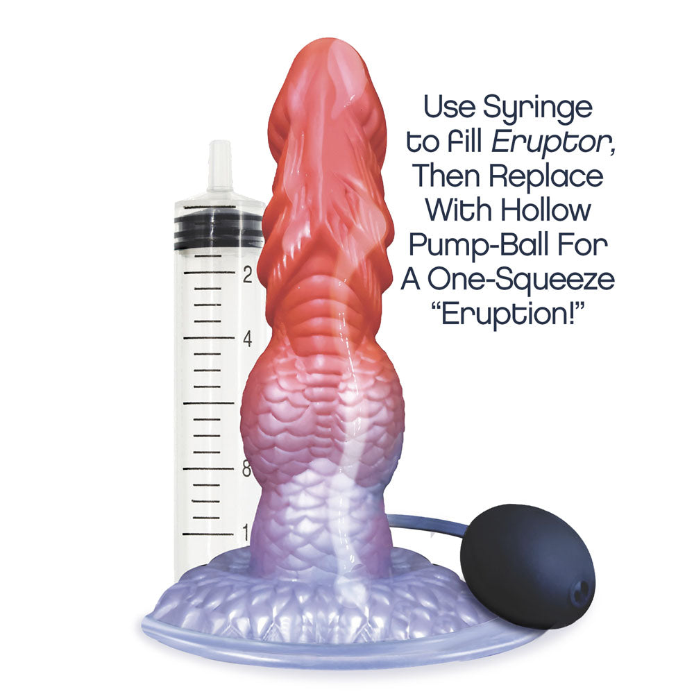 Alien Nation - Eruptor - Coloured 22.9 cm Squirting Fantasy Dildo-IC1388