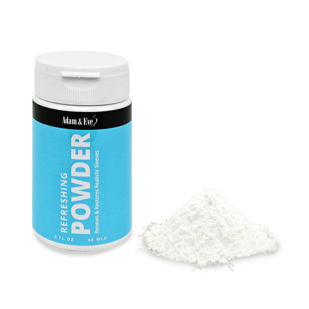 Adam & Eve REFRESHING POWDER - 60 ml - Refreshing Powder for Realistic Toys - 60 ml - J263 0020