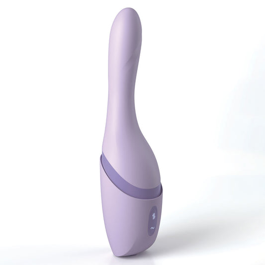 JimmyJane Hello Bang - Purple 27 cm USB Rechargeable Warming & Thrusting Vibrator-JJ40053
