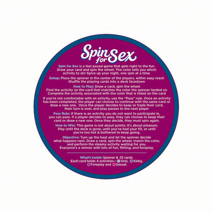 Spin For Sex - Couples Game - LGBG.136