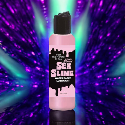 Sex Slime Cum Style Creature Lube - Pink 120 ml - Pink Cum Style Water Based Lubricant - 120 ml Bottle-LGBT.1310