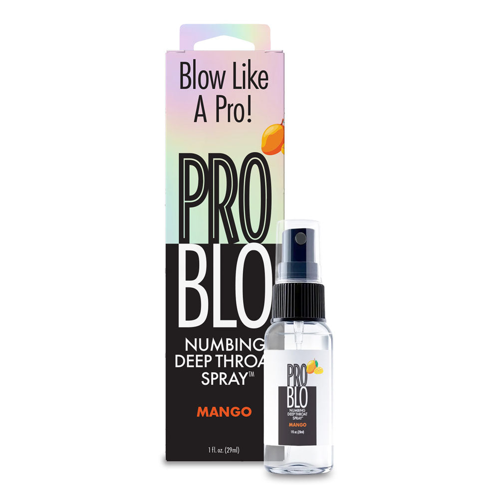 ProBlo Deep Throat Spray - Mango - Mango Flavoured Deep Throat Spray - 30 ml - LGBT.529