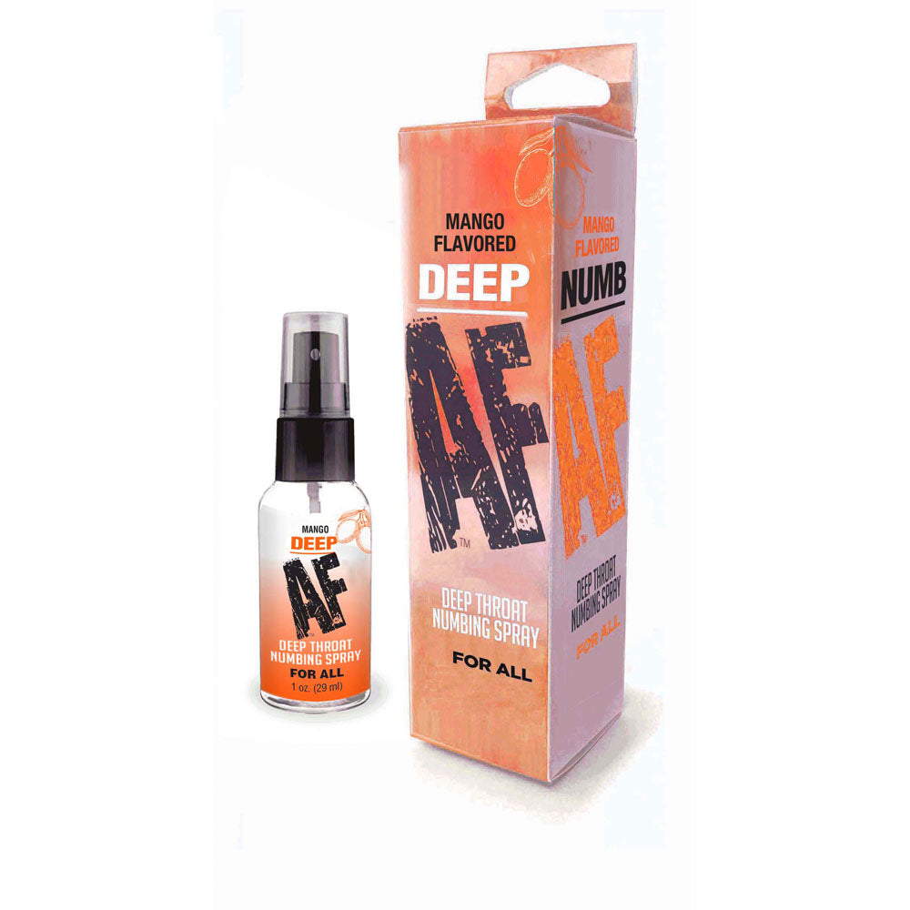Deep AF - Mango - Mango Flavoured Deep Throat Spray - 29 ml - LGBT.635