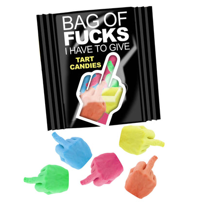 Bag Of Fucks I Have To Give - Bag of 25 - Fruit Flavoured Lollies - Bag of 25 Mini Packs-LGCP.1217