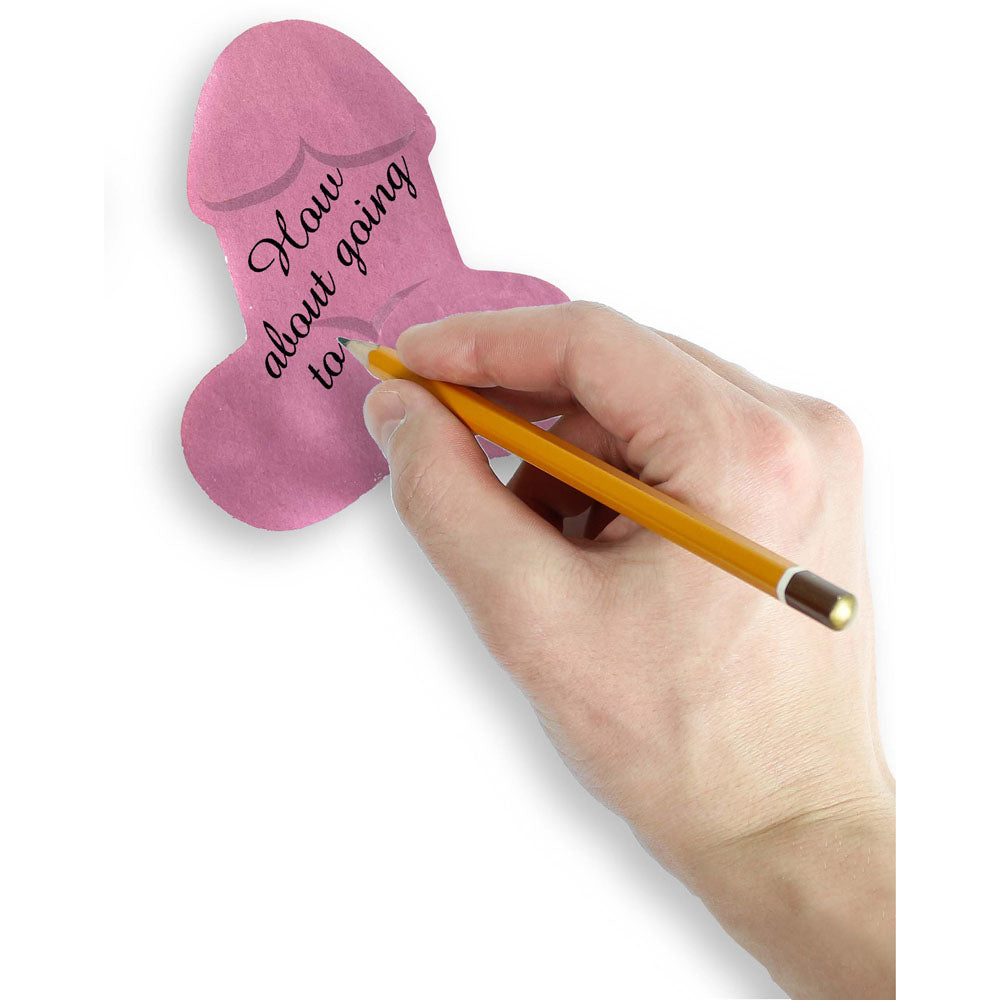 Super Fun Penis Sticky Notes - Multi Coloured Novelty Sticky Notes - 100 Pack-LGCP.1218