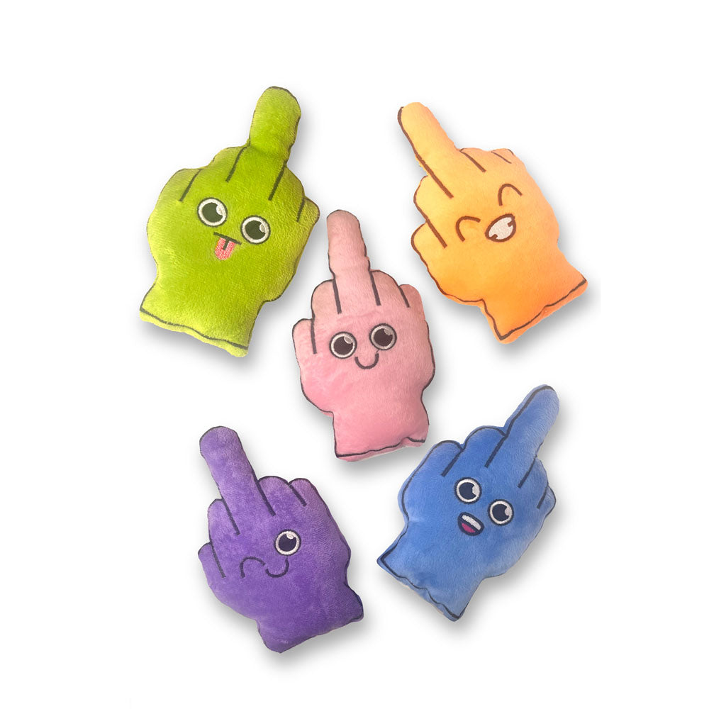 Bag Of Fucks I Have To Give - Mini Fuzzy FU Plushy Pillows - Set of 5 - LGCP.1236