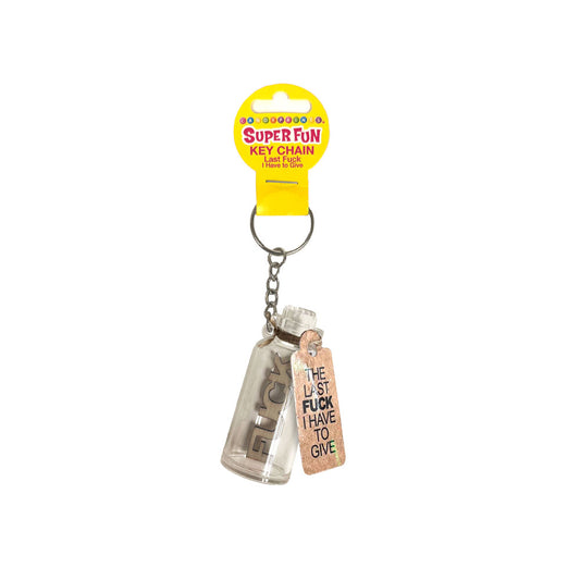 Super Fun Key Chain - Last Fuck I Have To Give - Novelty Keychain - LGCP.1253
