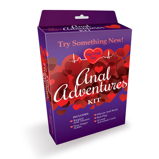 Play With Me Anal Adventures Kit - 6 Piece Set - LGPWM.011