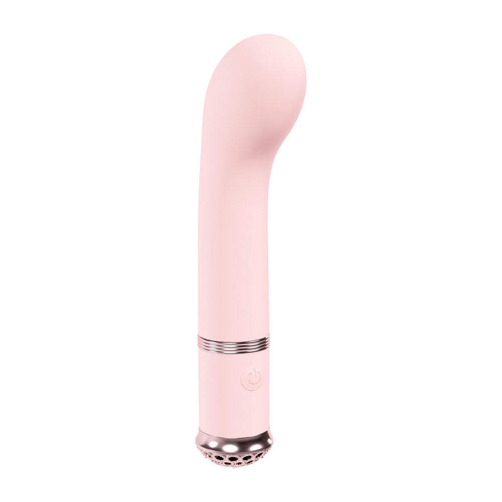 LOVELINE Cherie - Pink - Pink 14 cm USB Rechargeable Vibrator-LOVU061PNK