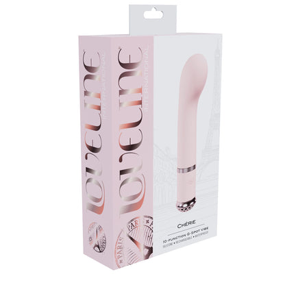 LOVELINE Cherie - Pink - Pink 14 cm USB Rechargeable Vibrator-LOVU061PNK