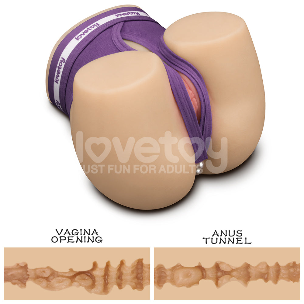 Streetgirls Dual Motor Sensation Pulse - Flesh USB Rechargeable Vibrating Masturbator-LV352301