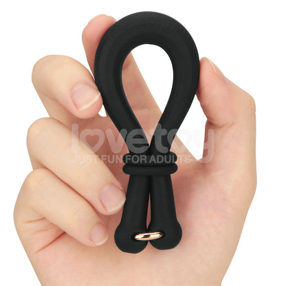 Pinnacle Pro Anyfit Plus Stretcher - Black Adjustable Cock Ring - LV443032
