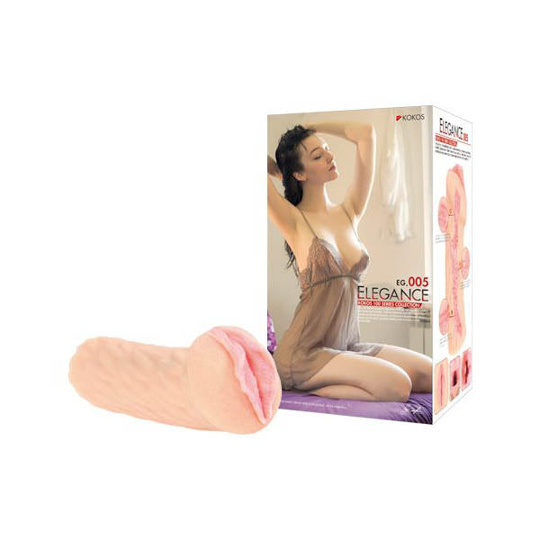 Kokos Elegance 005 - Dual Layer Flesh Vagina Stroker