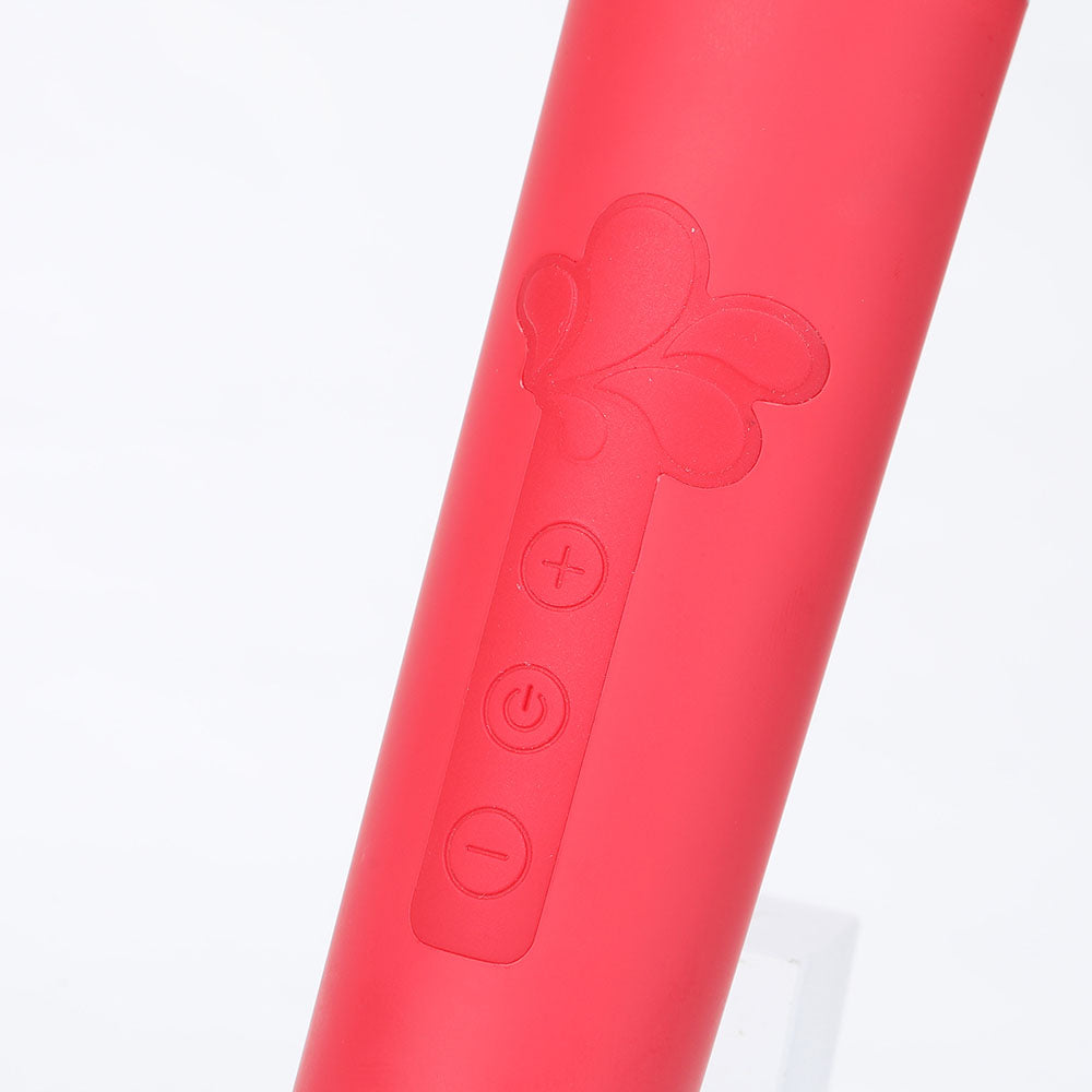 Maia NALA - Red - Red 30 cm USB Rechargeable Massage Wand-MA23-08-RED