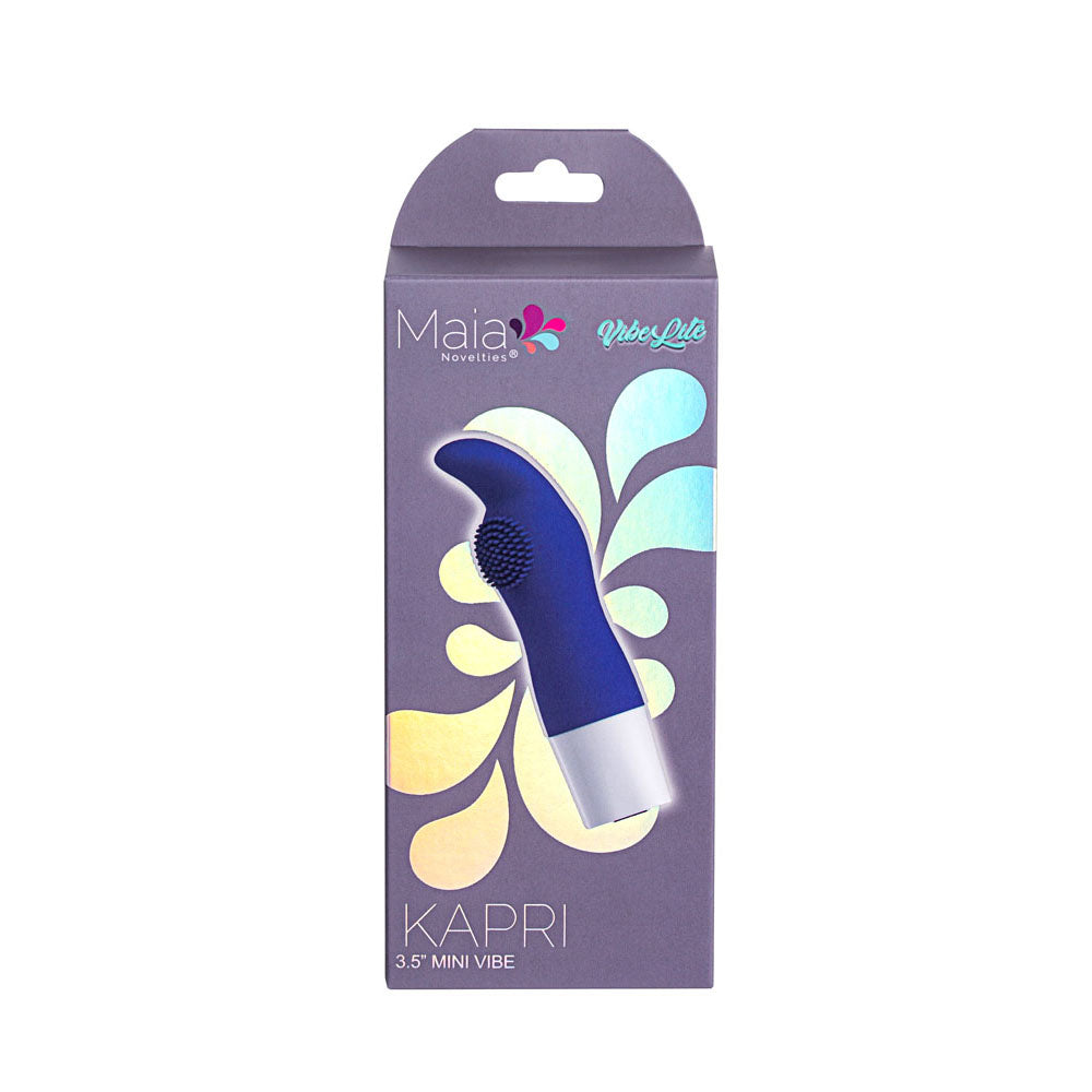 Maia KAPRI - Blue 8.9 cm USB Bullet Rechargeable