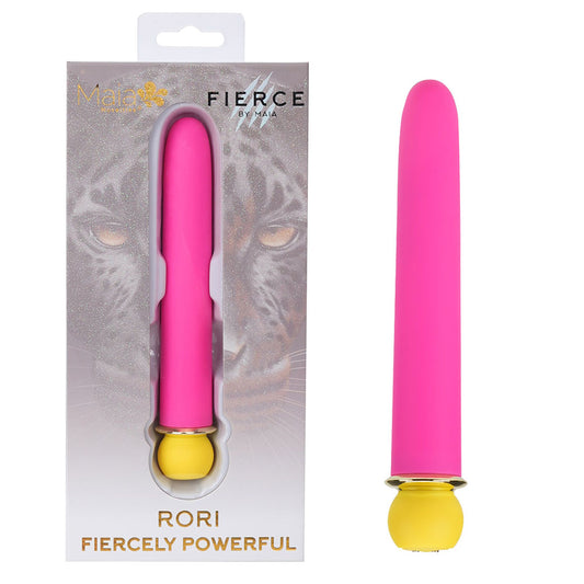 Maia RORI - Pink - Pink 15.2 cm USB Rechargeable XL Bullet-MA24-17-PINK