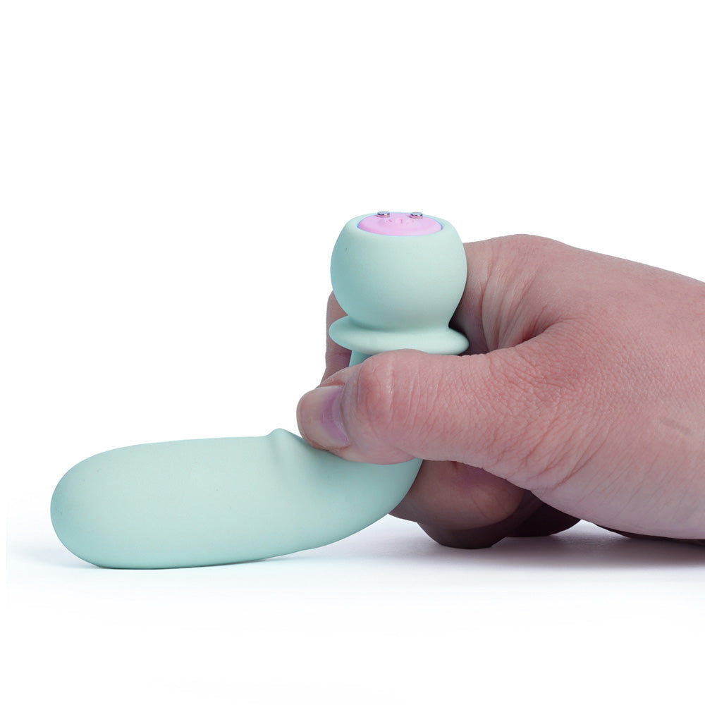 Maia SYMBA - Teal - Teal 10.8 cm USB Rechargeable Powerful Bullet - MA25-13-TEAL