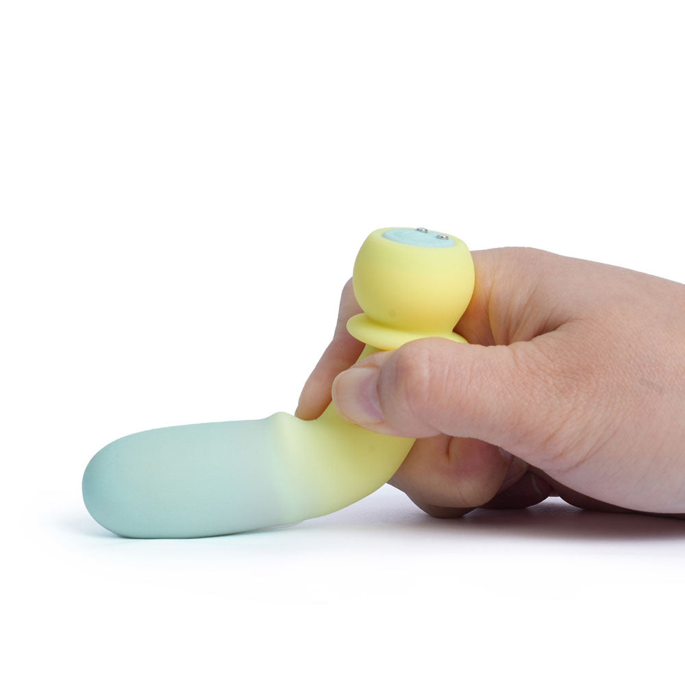 Maia SYMBA - Yellow - Yellow 10.8 cm USB Rechargeable Powerful Bullet - MA25-13-YELLOW