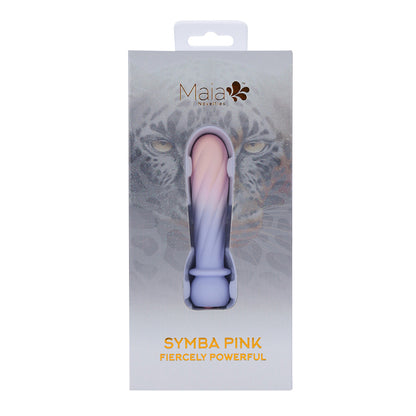 Maia SYMBA - Pink - Pink 10.8 cm USB Rechargeable Powerful Bullet - MA25-14-PINK