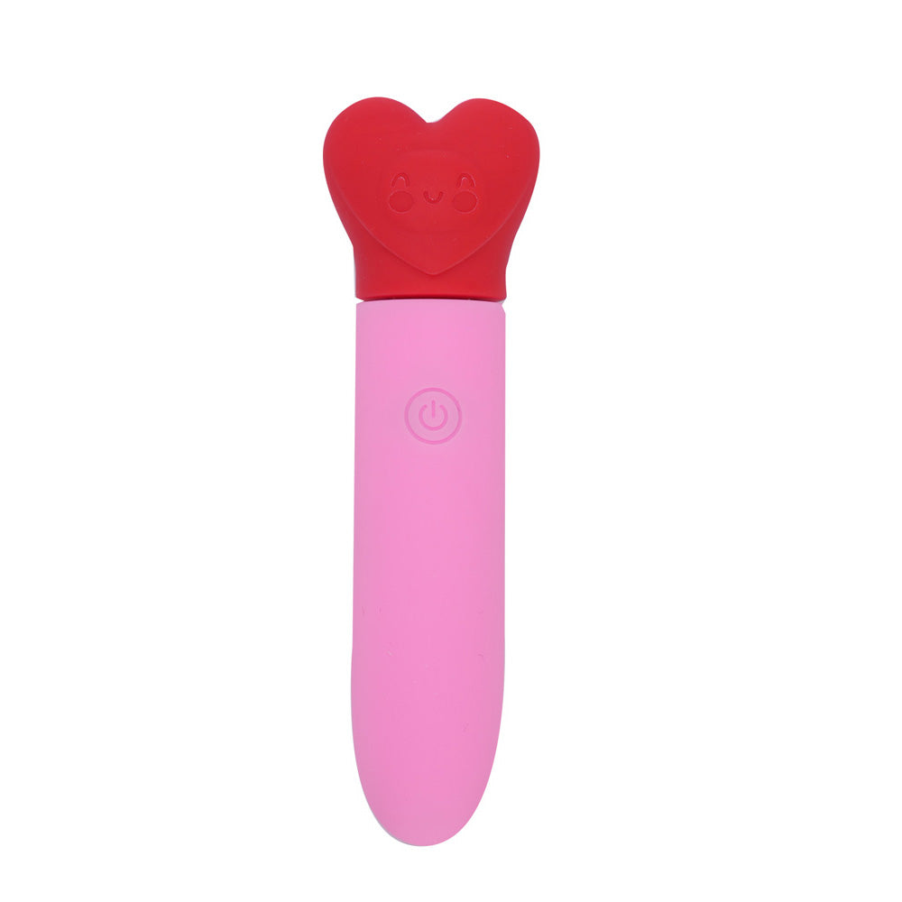 Maia SWEETEE - Pink/Red 11.1 cm USB Rechargeable Bullet - MA25-18