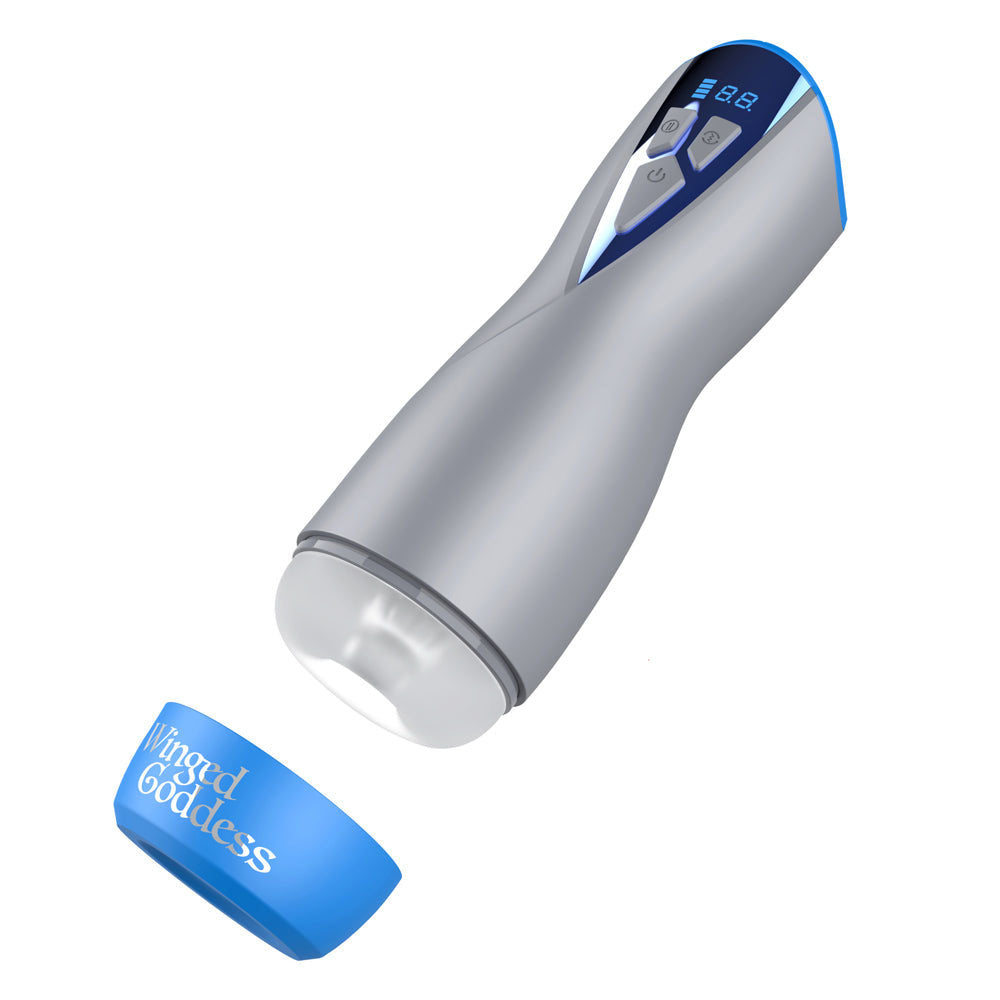 MASTURS Eloa - USB Rechargeable Sucking & Vibrating Auto Stroker with Augmented Reality-MAS005GRY