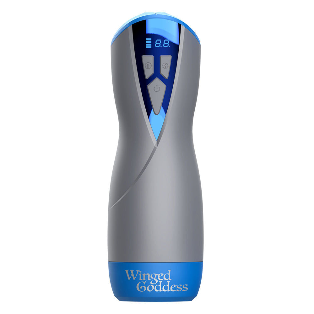 MASTURS Eloa - USB Rechargeable Sucking & Vibrating Auto Stroker with Augmented Reality-MAS005GRY