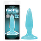 Glow-in-the-Dark Firefly Mini Butt Plug - Blue 8.1 cm (3.2)