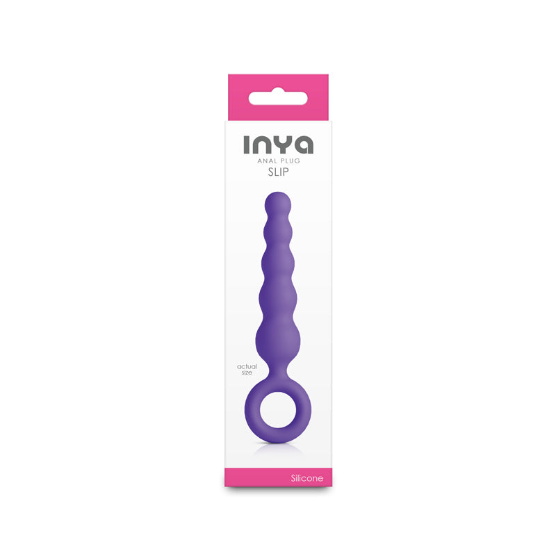 INYA Slip - Purple - Purple 12.7 cm Anal Plug - NSN-0563-15