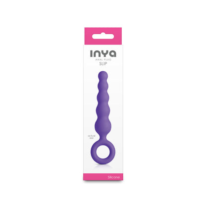 INYA Slip - Purple - Purple 12.7 cm Anal Plug - NSN-0563-15