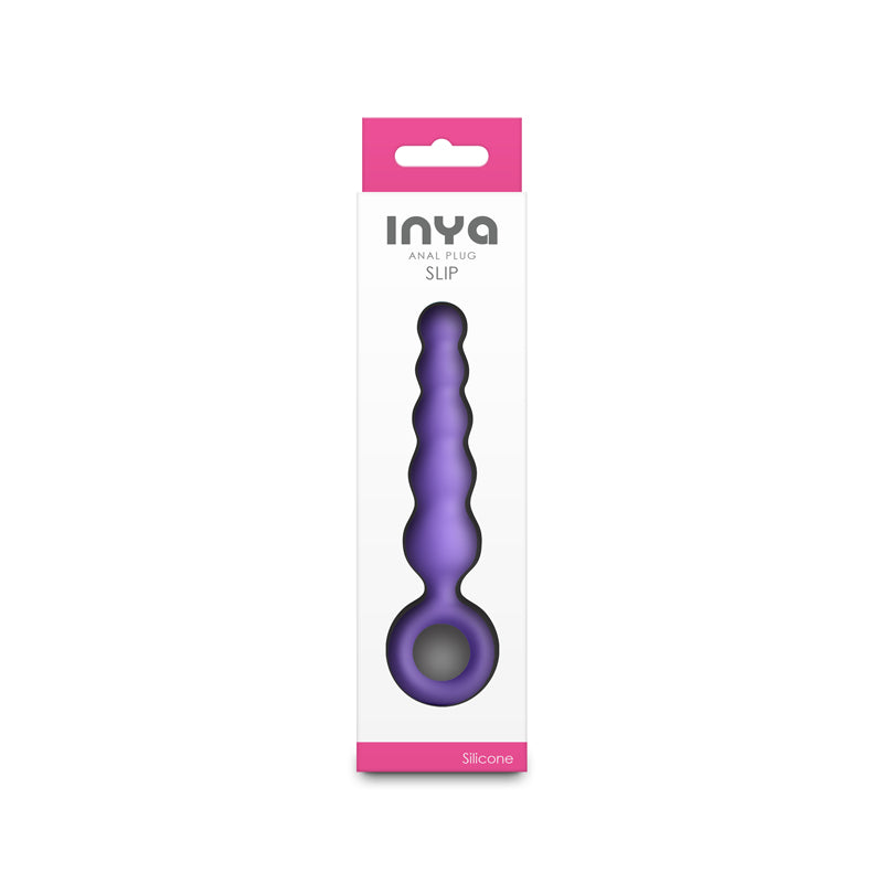 INYA Slip - Purple - Purple 12.7 cm Anal Plug - NSN-0563-15