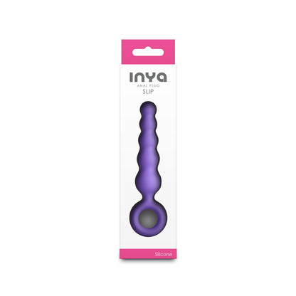 INYA Slip - Purple - Purple 12.7 cm Anal Plug - NSN-0563-15