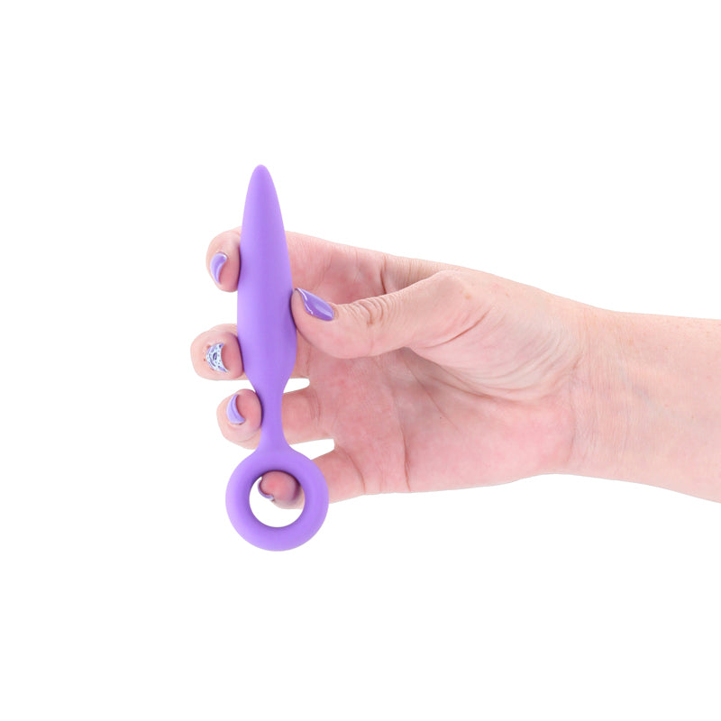 INYA Slide - Purple - Purple 12.7 cm Anal Plug - NSN-0563-25