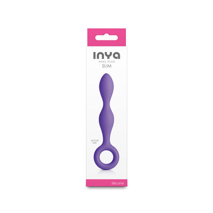 INYA Slim - Purple - Purple 12.7 cm Anal Plug - NSN-0563-35