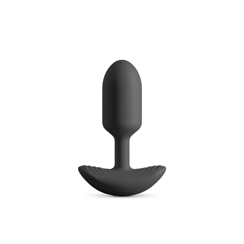 Renegade Pulse - Black - Black 11 cm USB Rechargeable Vibrating Butt Plug - NSN-1103-73