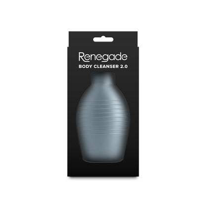Renegade Body Cleanser 2.0 - Grey - Grey Unisex Douche - NSN-1130-39