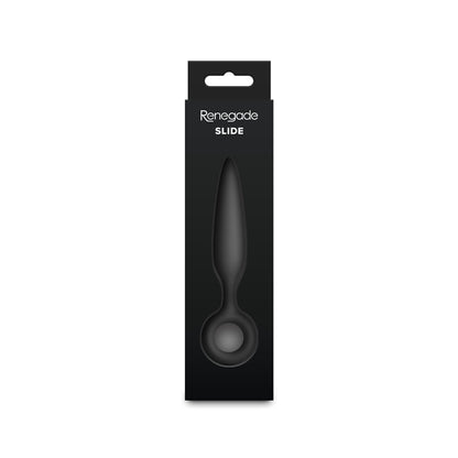 Renegade Slide - Black - Black 12.7 cm Anal Plug - NSN-1166-23