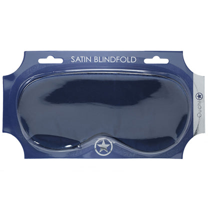 OUCH! Satin Mask - Navy - Navy Blue Eye Mask - OU1060NVY
