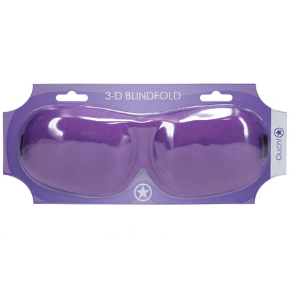 OUCH! 3D Mask - Purple - Purple Eye Mask - OU1061PUR